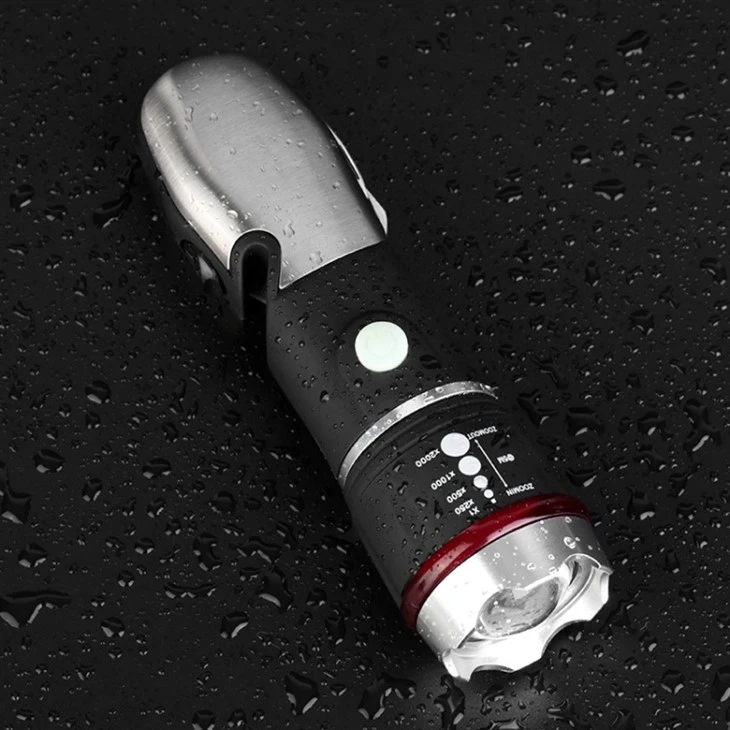 Multifunctional 5-in-1 Safety Hammer Flashlight manufacturers